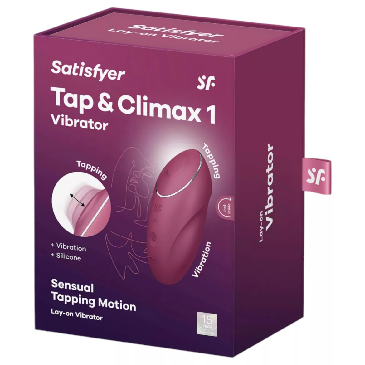 Satisfyer Tap & Climax 1 Röd - Image 6