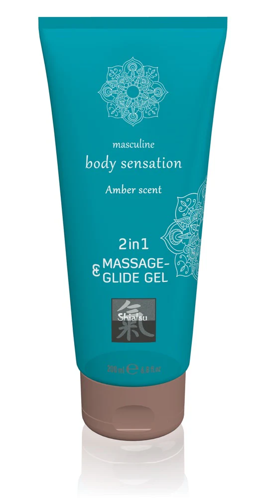 Shiatsu 2-in-1 Massage & Glidmedel