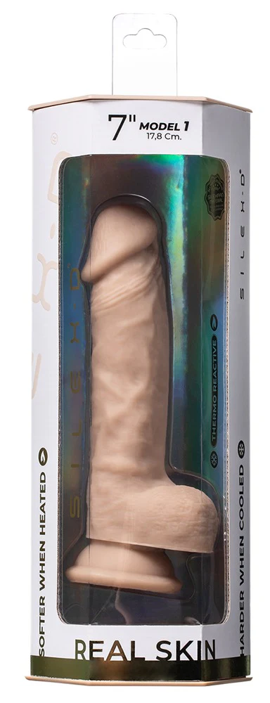 SilexD 7" Real Skin Dildo - Image 4