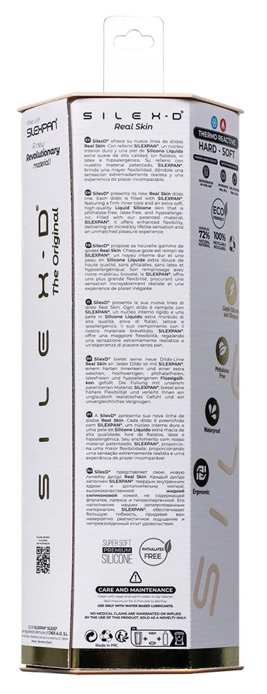 SilexD 7" Real Skin Dildo - Image 7