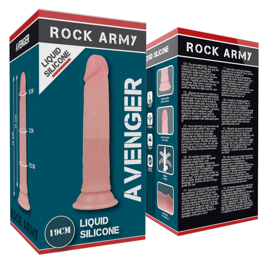 Silikon Dildo - Rockarmy 19 cm - Image 7