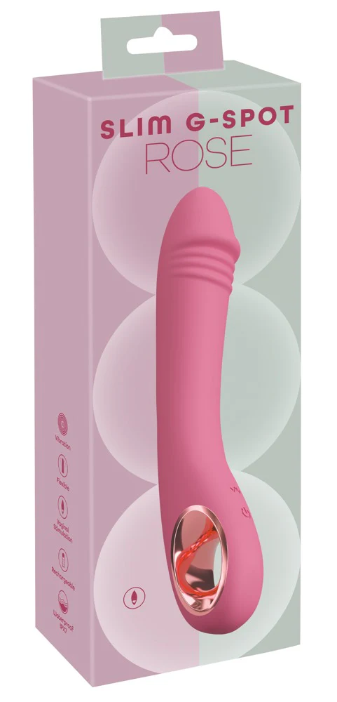 Slim G-Spot Vibrator Rose - Image 11