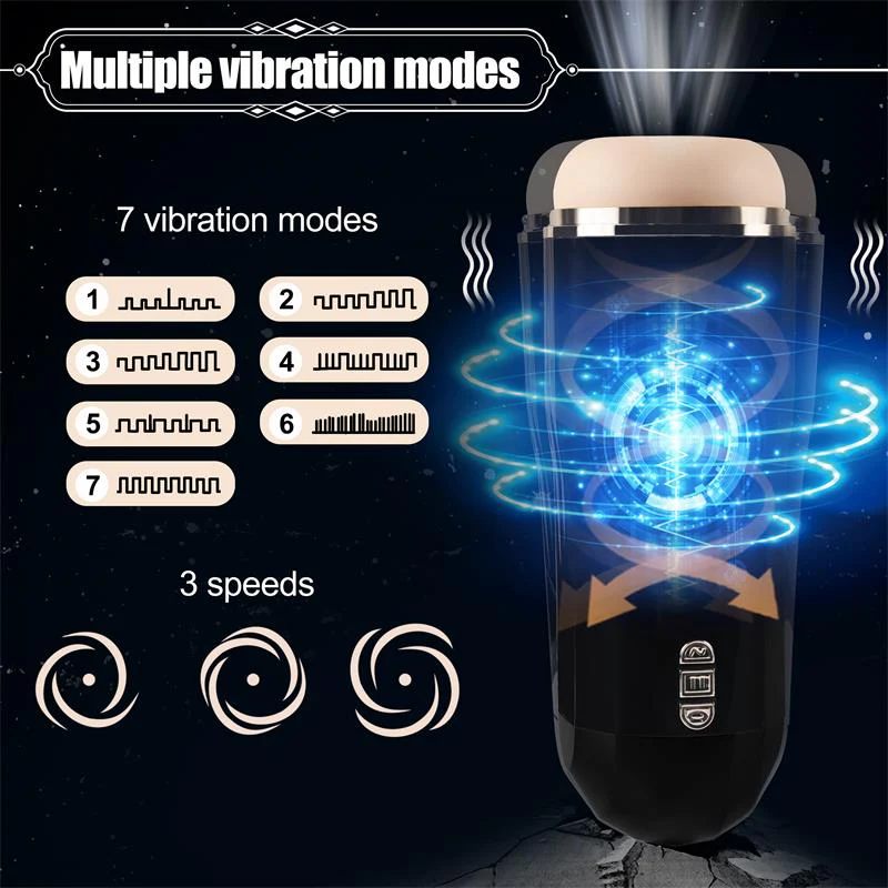 Snow Automatisk Masturbator med Sug - Image 4