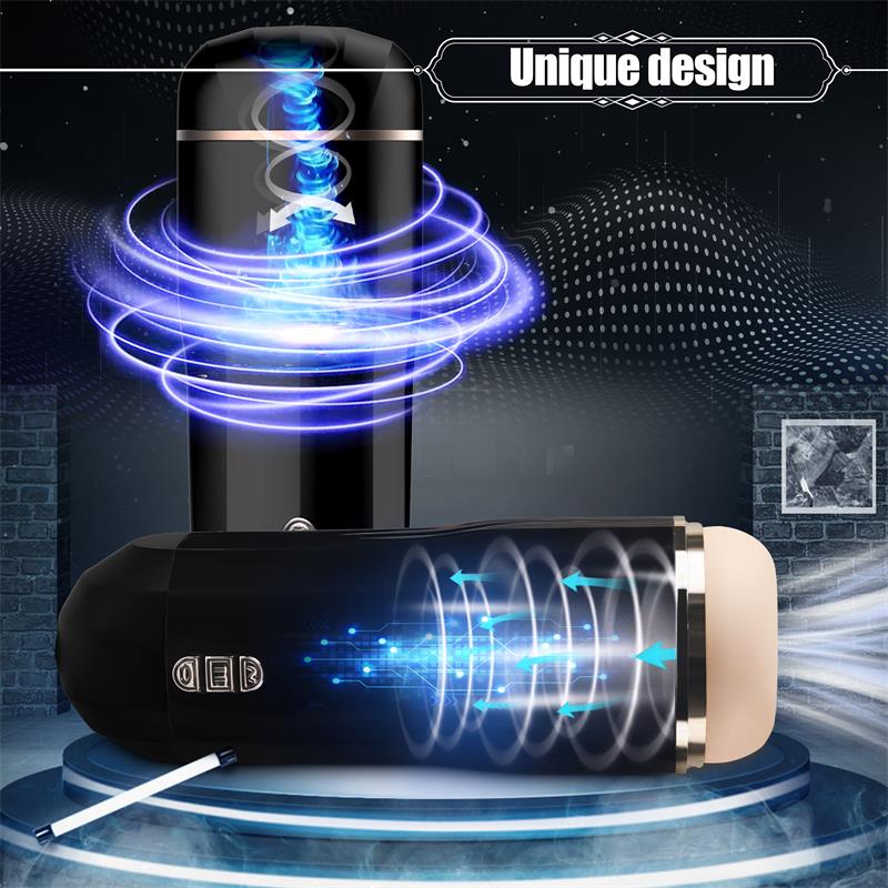 Snow Automatisk Masturbator med Sug - Image 9