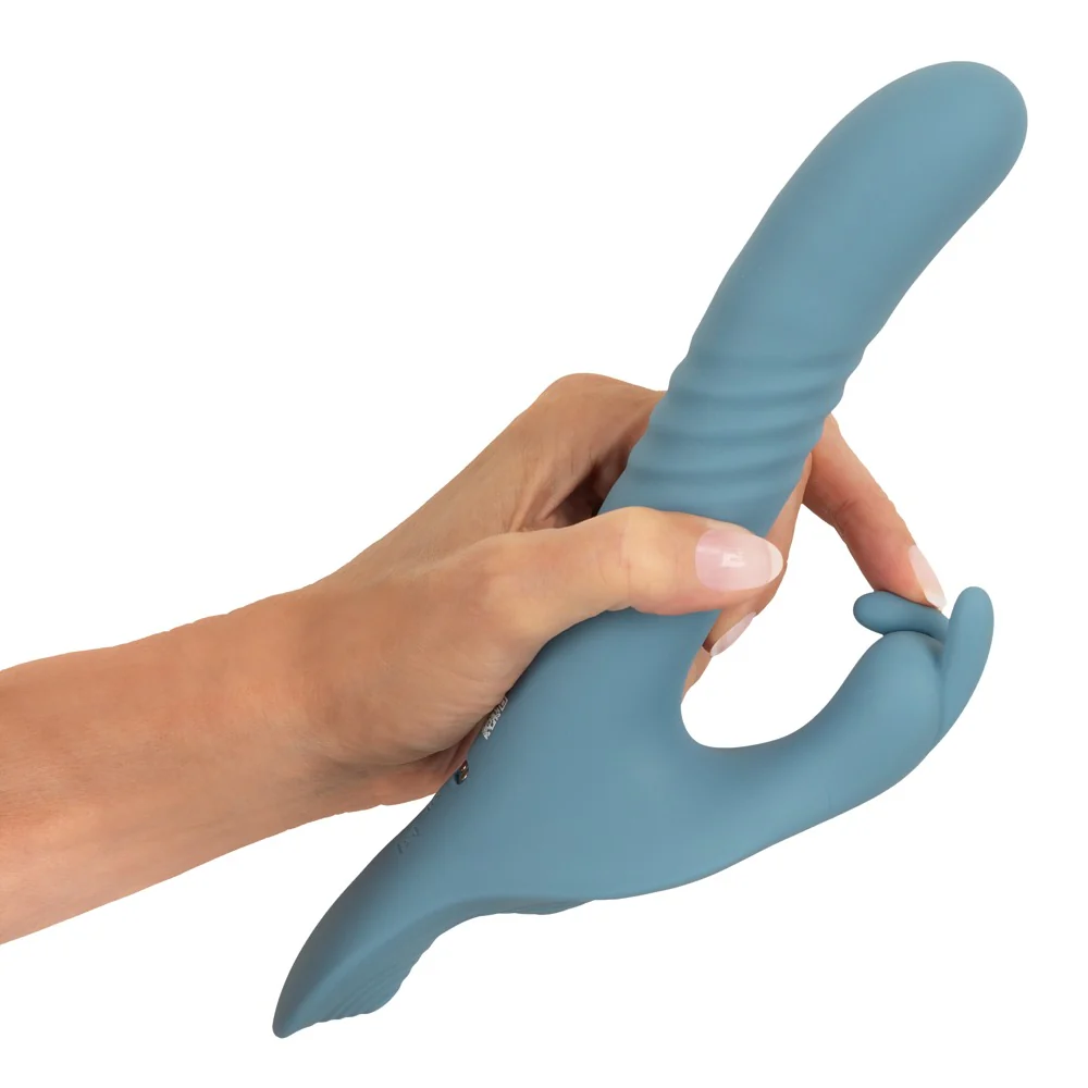 Strap-On med Thrusting Rabbitvibrator - Image 10
