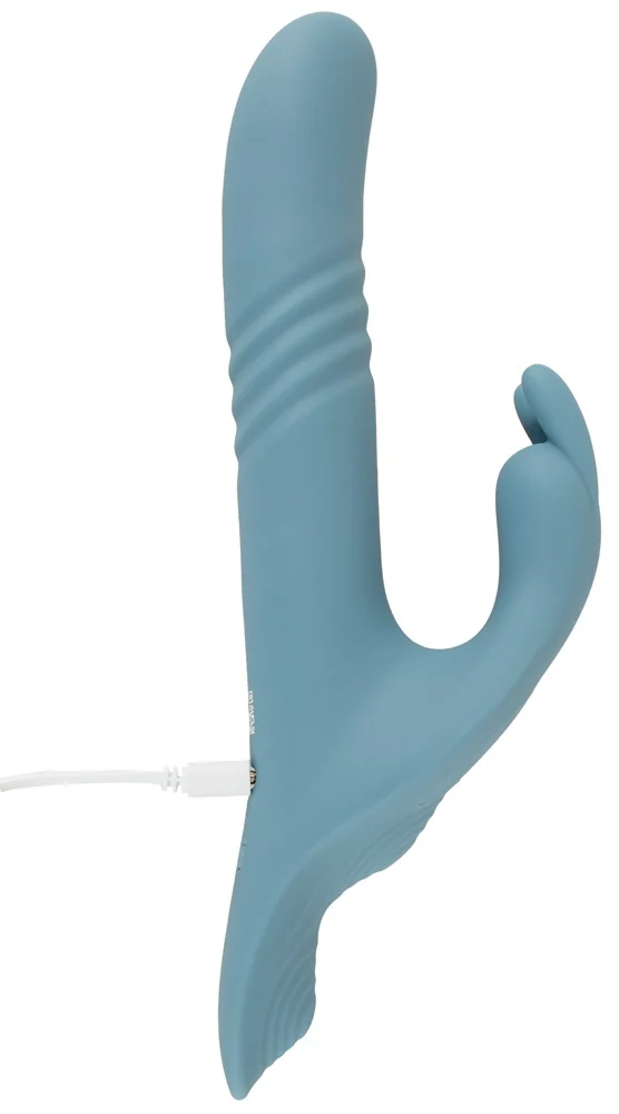 Strap-On med Thrusting Rabbitvibrator - Image 11