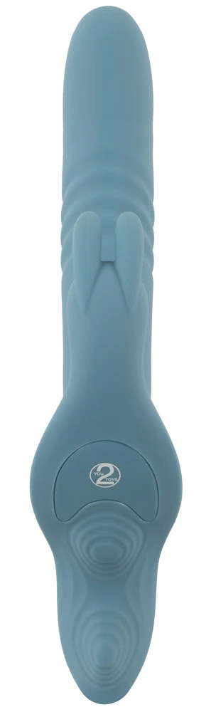 Strap-On med Thrusting Rabbitvibrator - Image 7