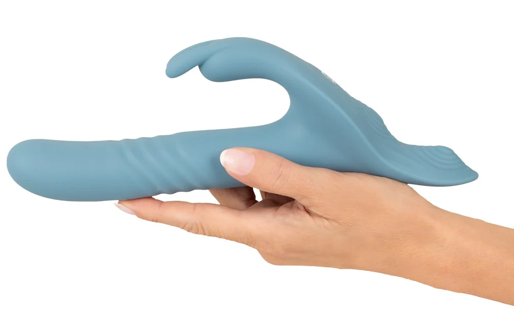 Strap-On med Thrusting Rabbitvibrator - Image 9
