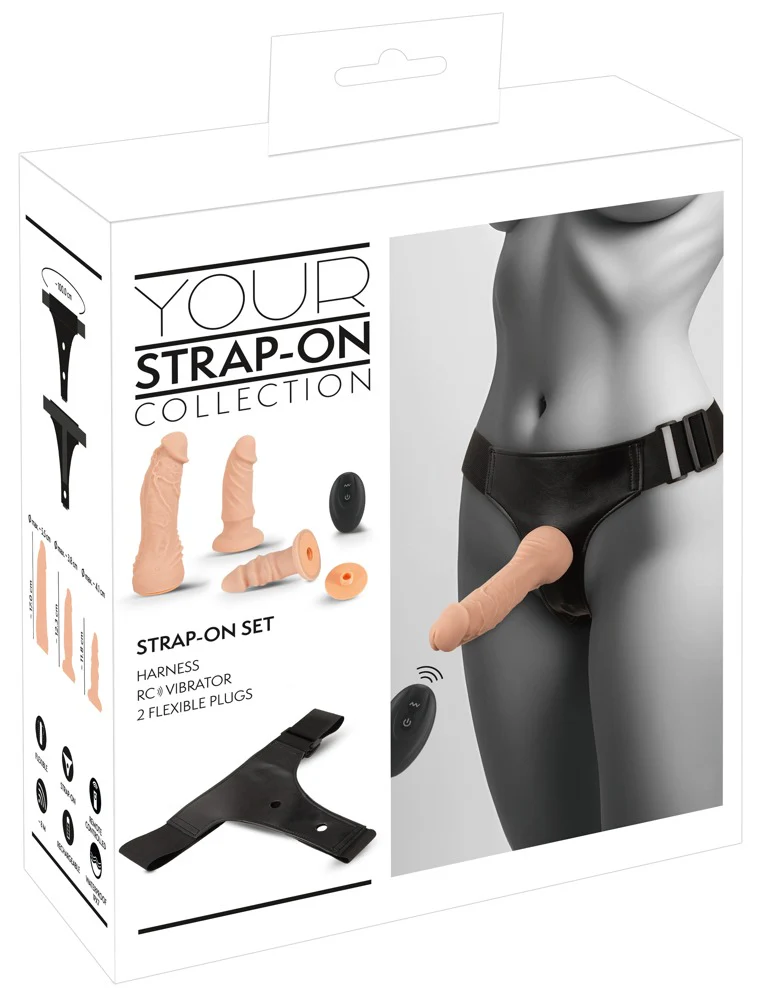 Strap-on Set med Vibrator - Image 16