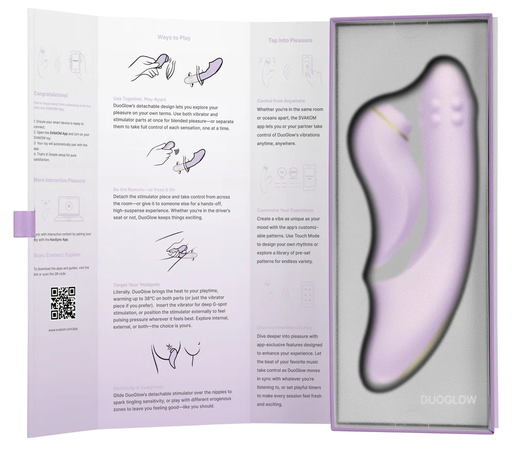 Svakom DuoGlow 2-i-1 Vibrator - Image 9