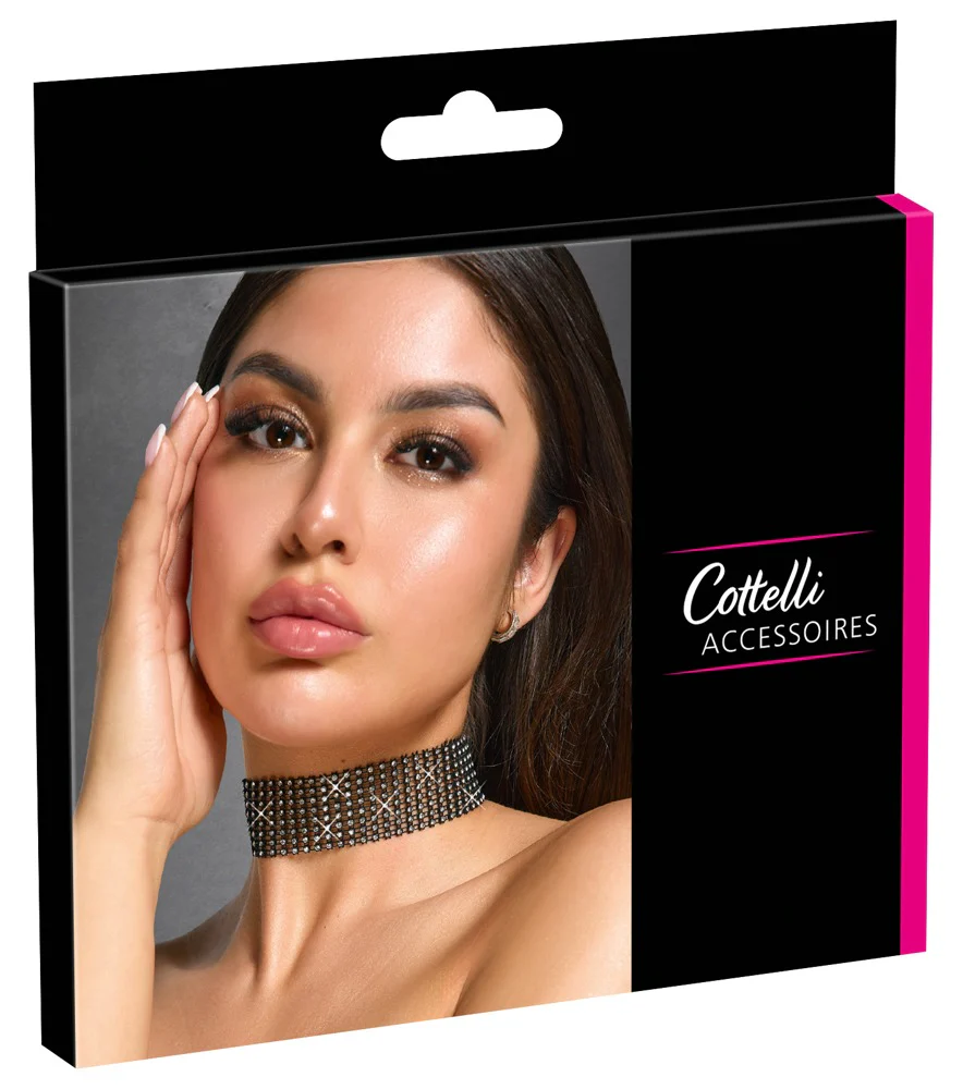 Svart Glittrande Choker - Image 5