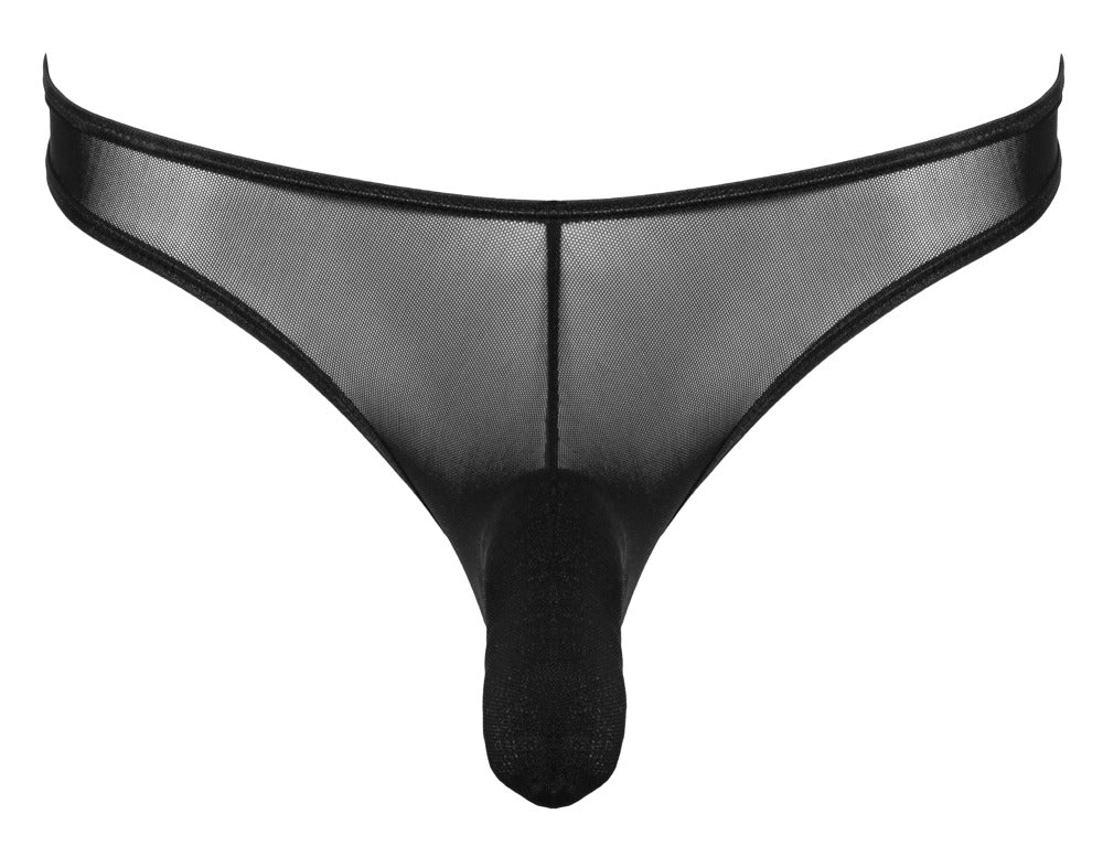 Svart Herrstring med Pouch - Image 2