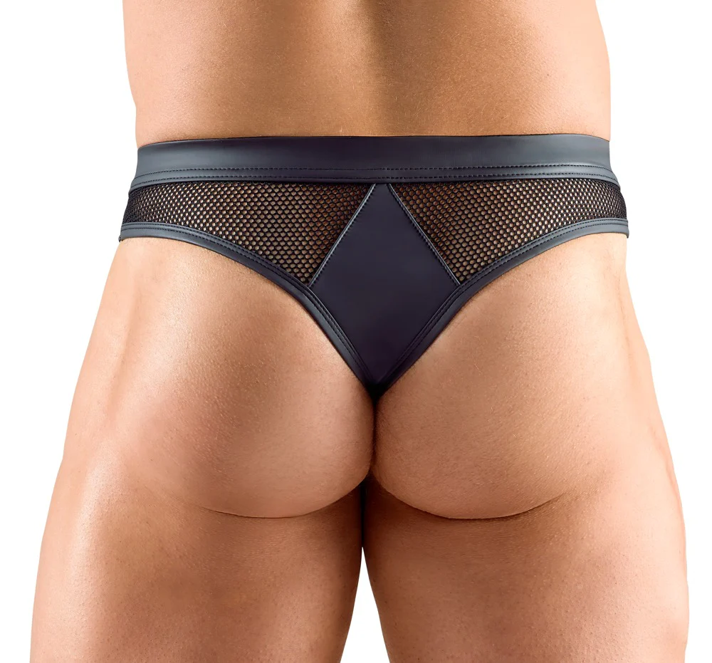 Svart Herrstring med Tryckknappar - Image 3