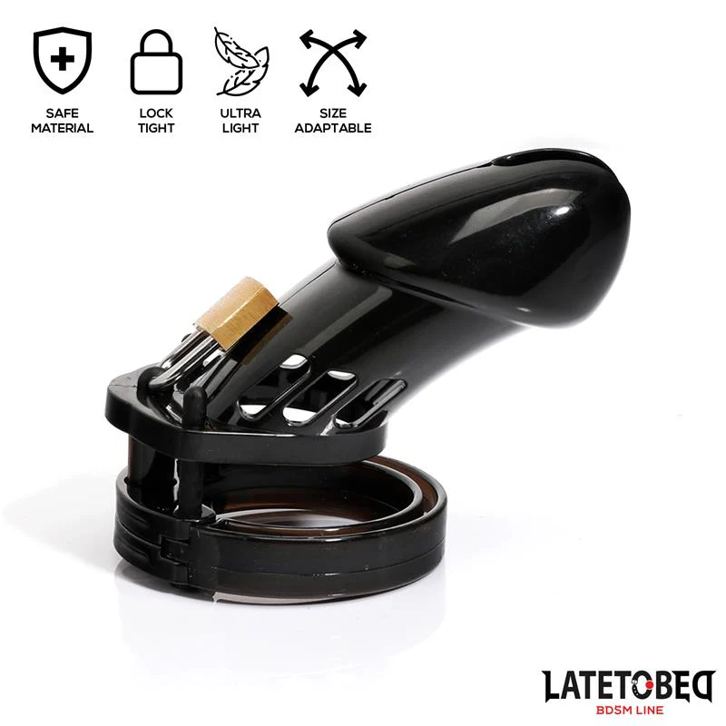 Svart Kyskhetsbur Penis Lång - Image 3