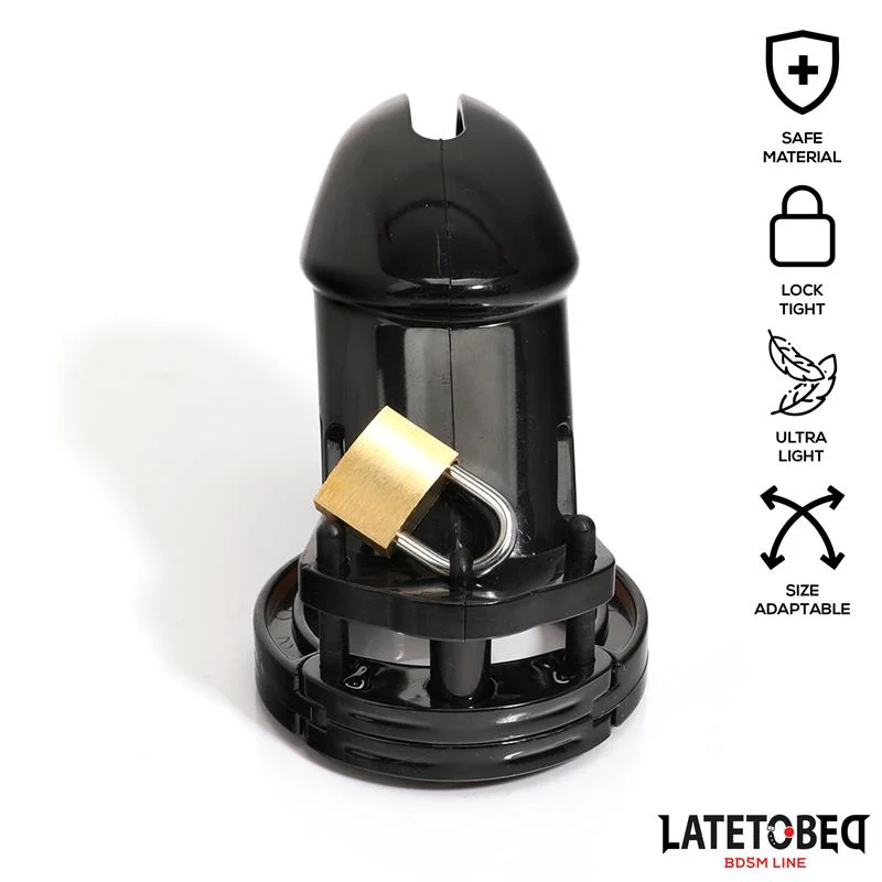 Svart Kyskhetsbur Penis Lång - Image 4