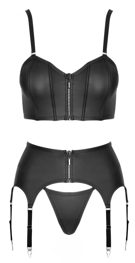 Svart Matt BH-set - Image 5