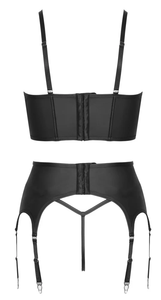 Svart Matt BH-set - Image 6