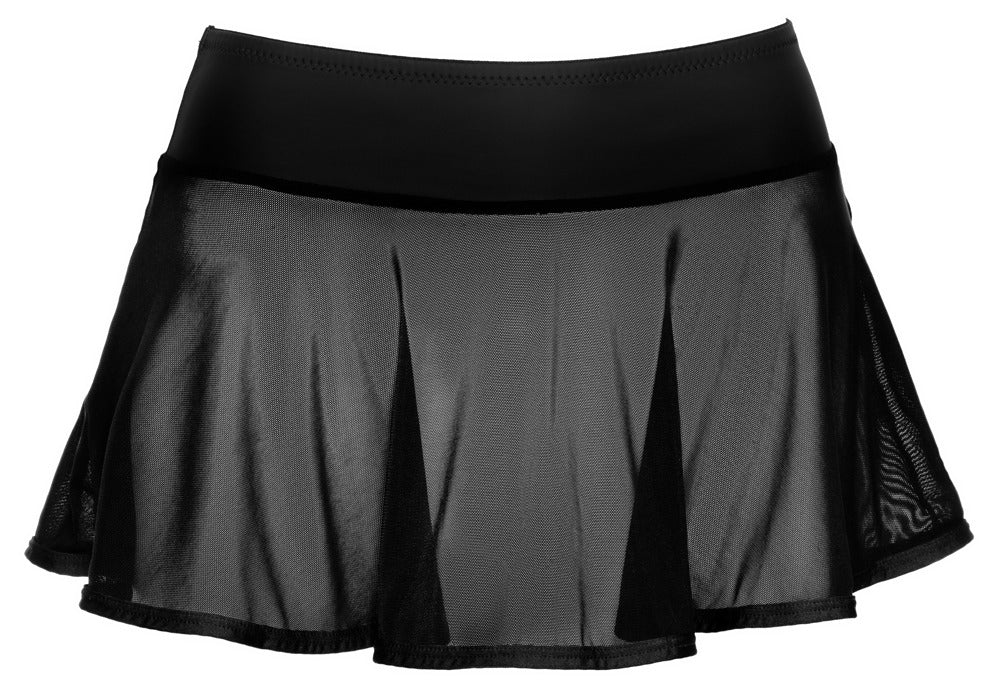 Svart Minikjol Med Stretch - Image 7