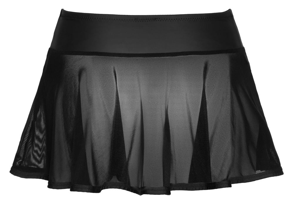 Svart Minikjol Med Stretch - Image 8