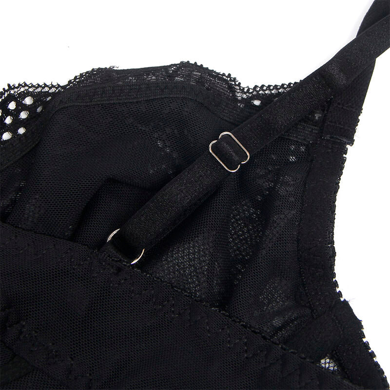Svart Spetsbody Push-Up - Image 5