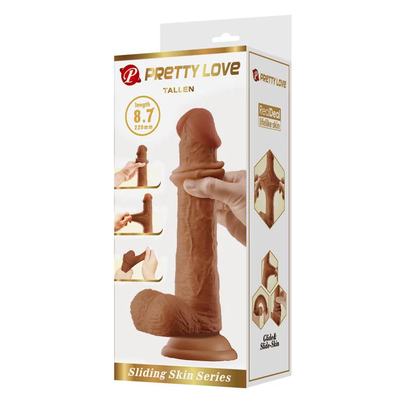 Tallen Sliding Skin Dildo 22 cm - Image 9