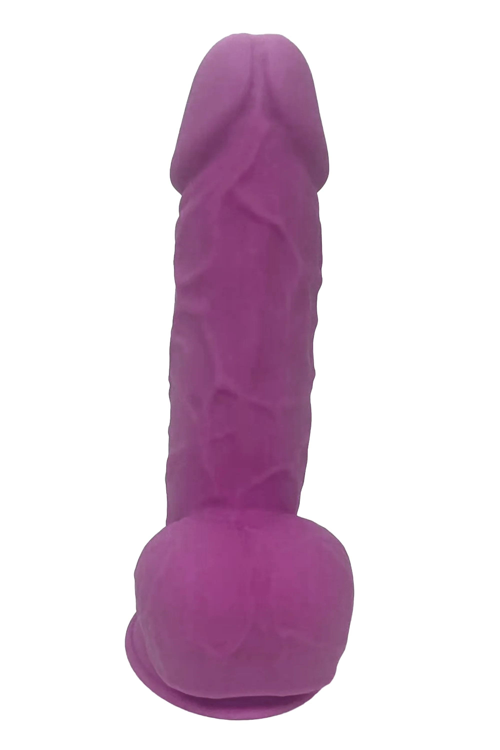 Termo-Reaktiv Realistisk Dildo Lila - Image 3