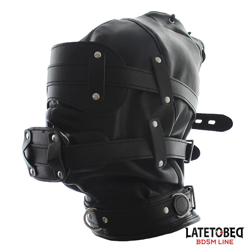 BDSM Mask med Dildo Gag