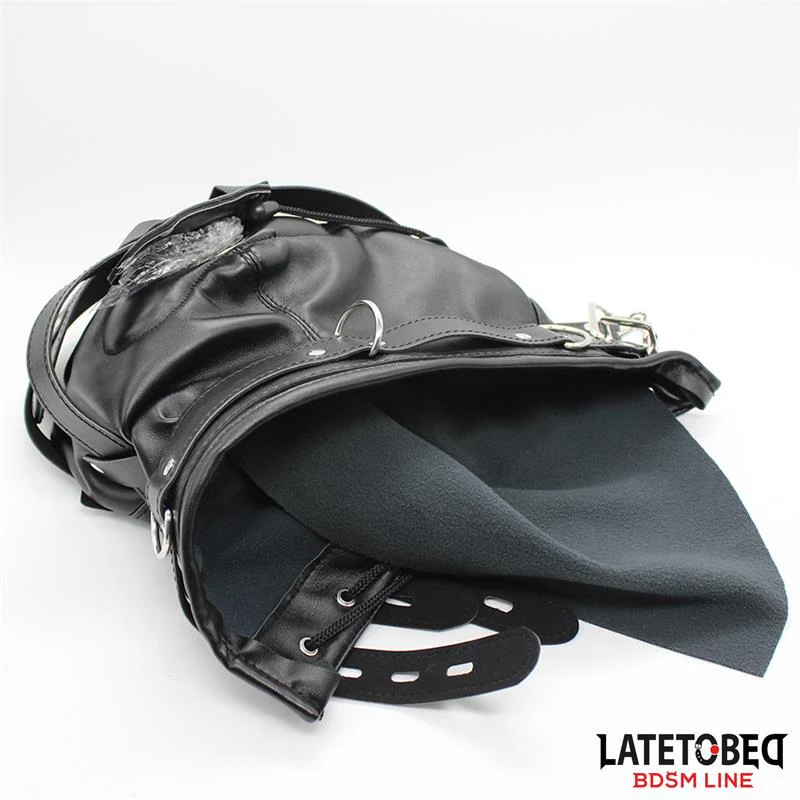 BDSM Mask med Dildo Gag - Image 10