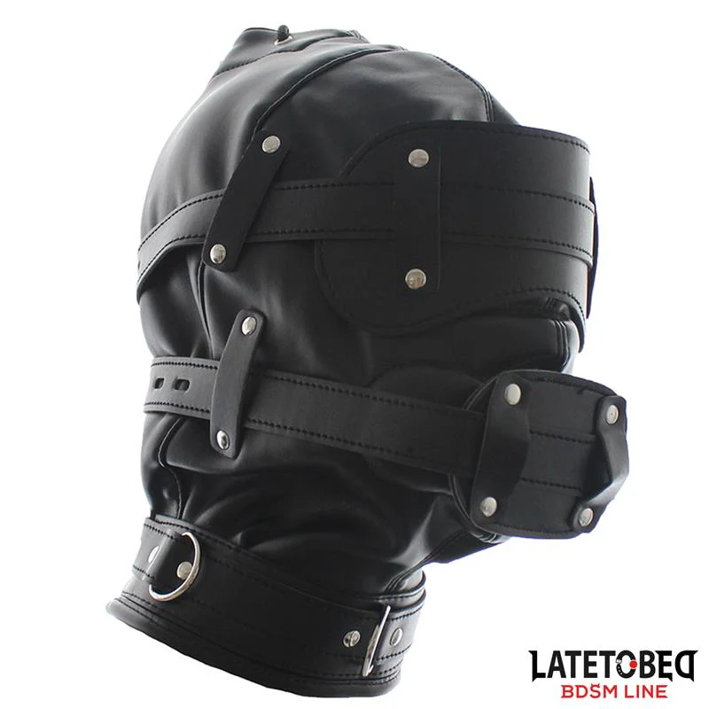 BDSM Mask med Dildo Gag - Image 7