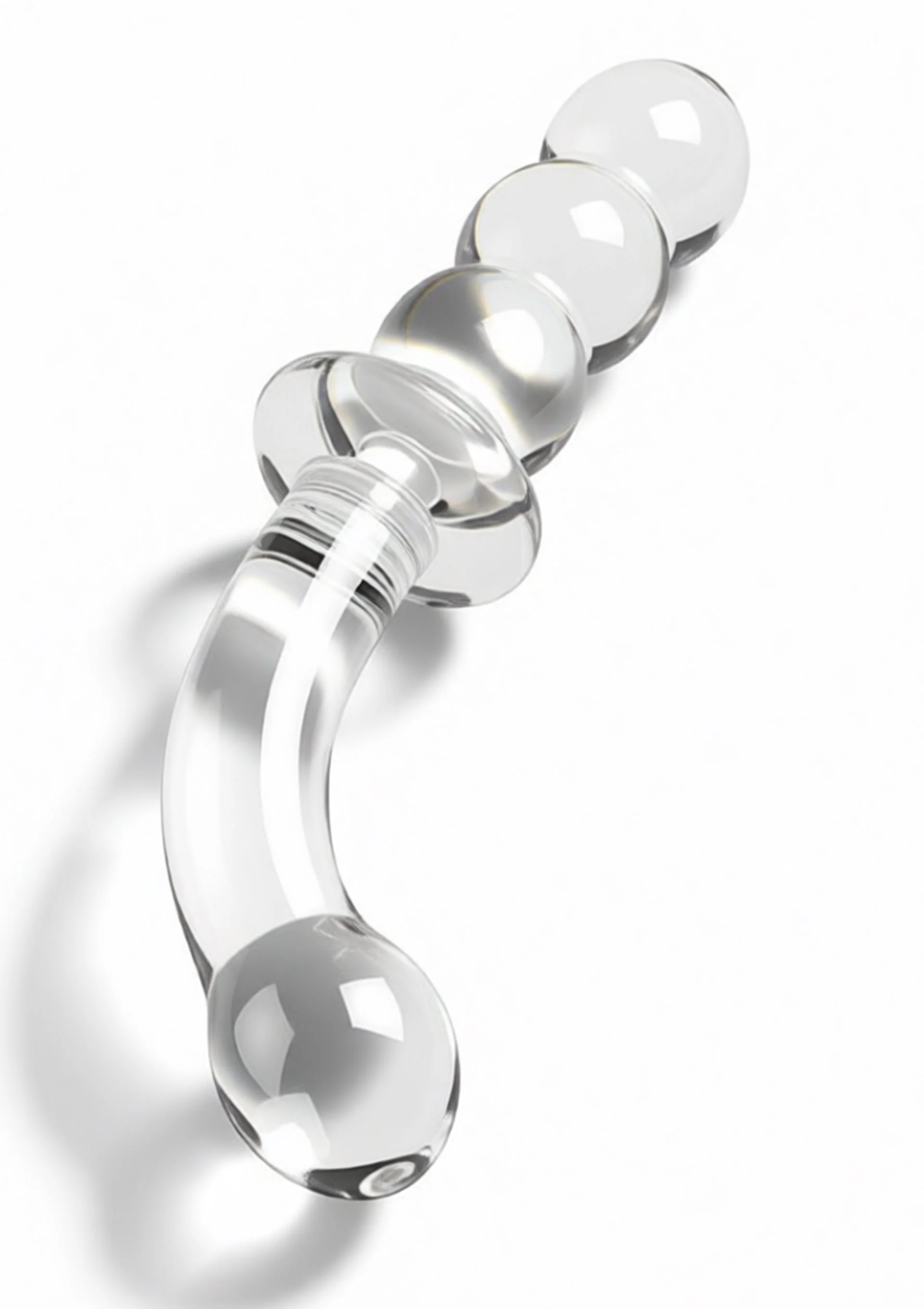 ToyJoy Glass Worxx Dual Ended Dildo - Image 3
