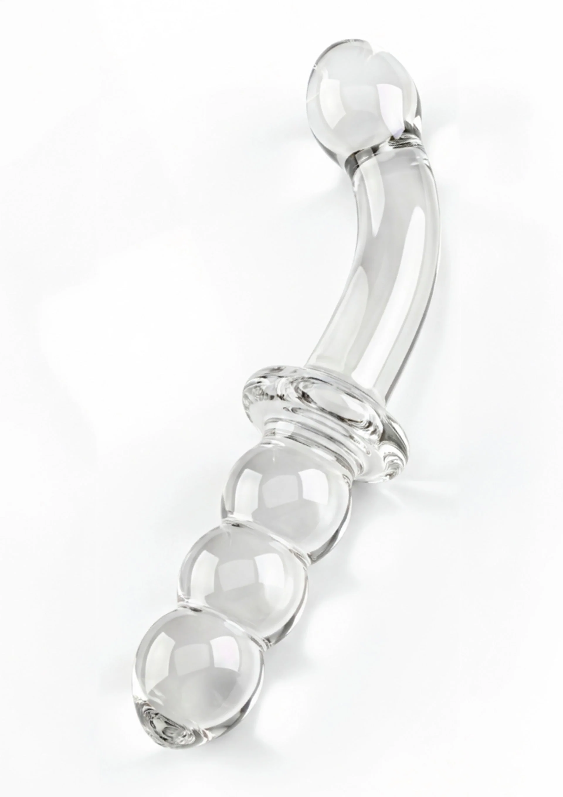 ToyJoy Glass Worxx Dual Ended Dildo - Image 4