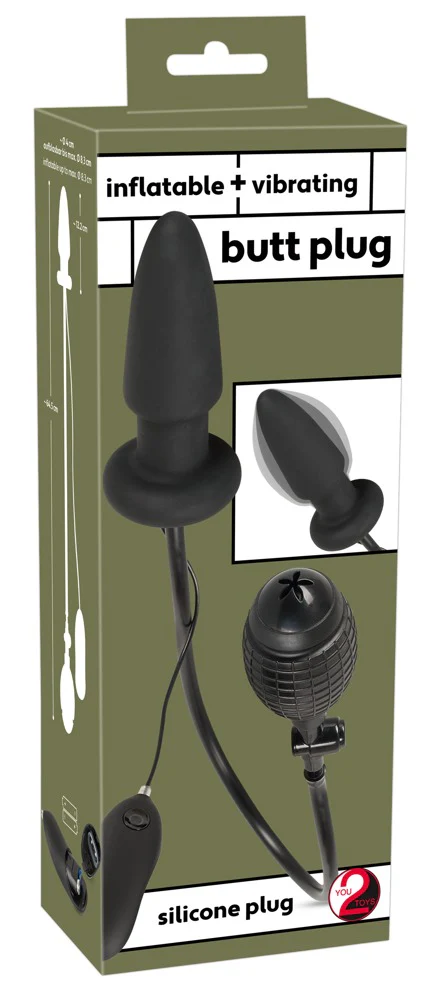 Uppblåsbar & Vibrerande Buttplug - Image 7