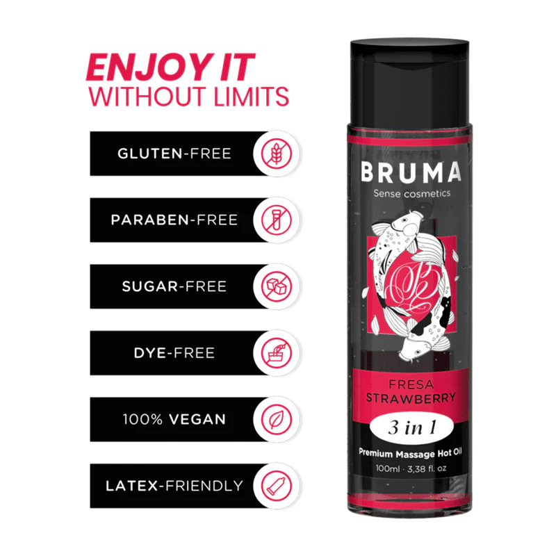 Värmande Massageolja Från Bruma - Image 2