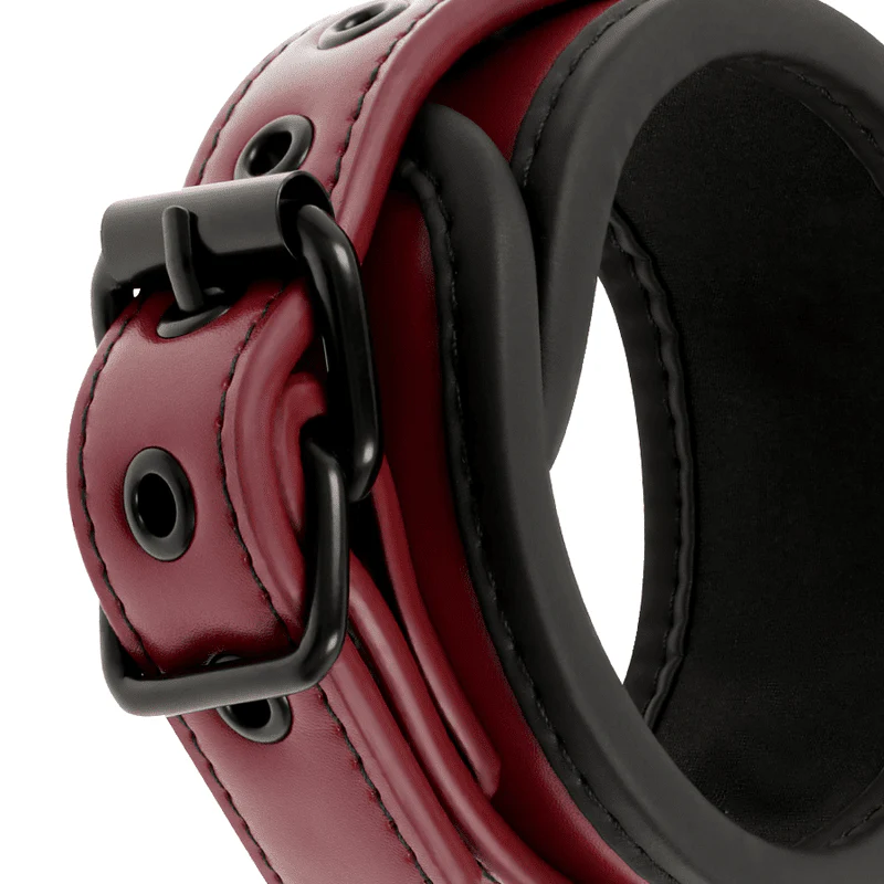 Vegan Leather Ankle Handcuffs - Image 5