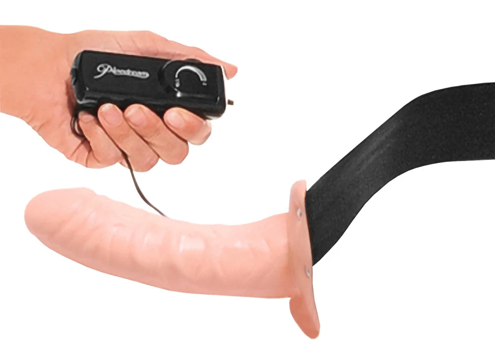 Vibrating Hollow Strap-On - Image 2