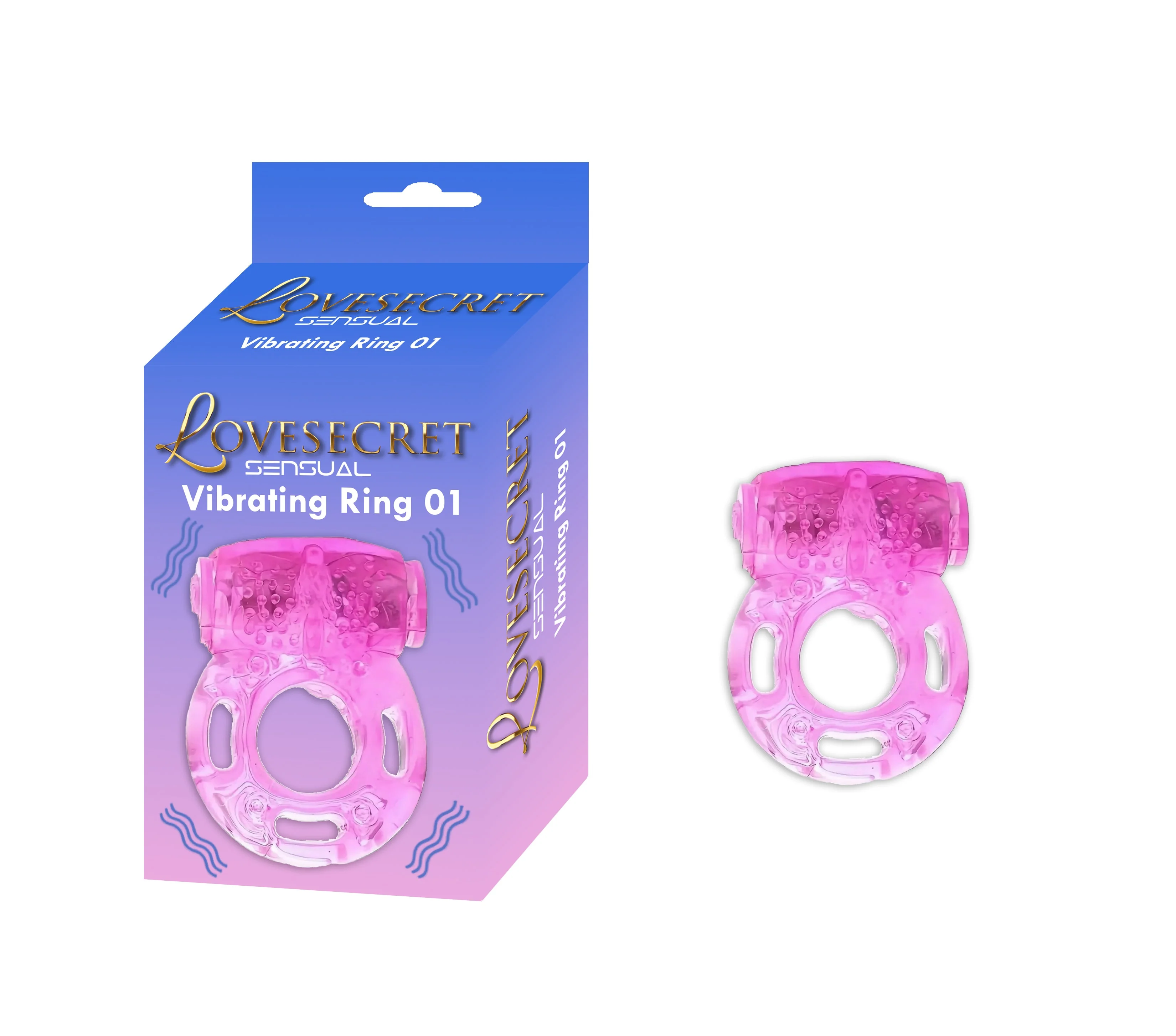 Vibrating Penisring 01 Rosa