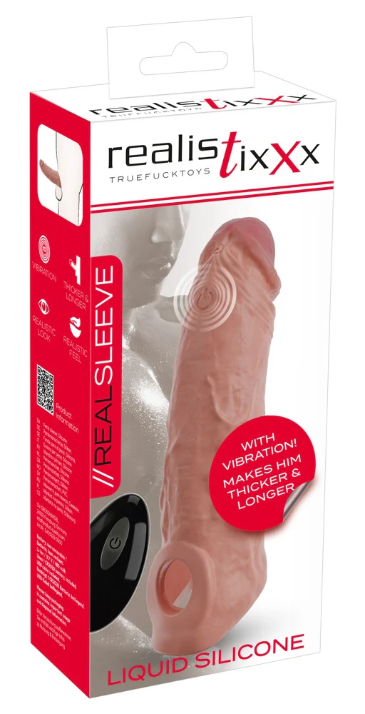 Vibro Sleeve med Ballring - Image 15