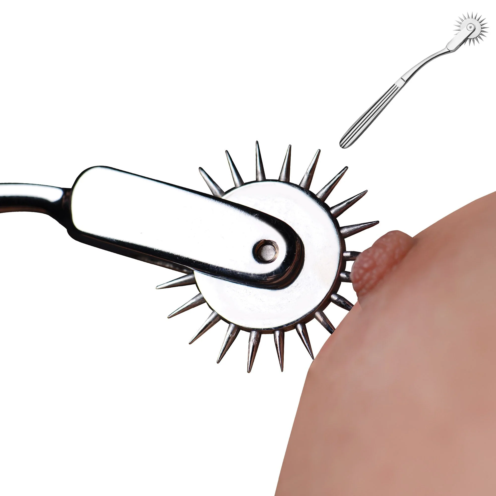 Wartenberg Wheel Silver BDSM - Image 7